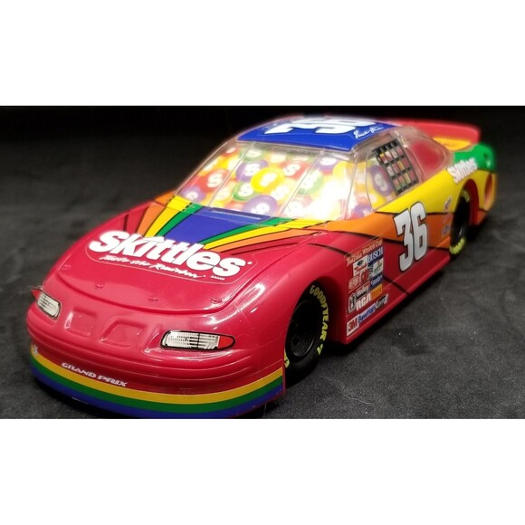 vintage Skittles Racing Team candy dispenser 1998 like new tested as to working - Picture 2 of 10
